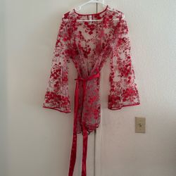 90s Style Robe Lingerie