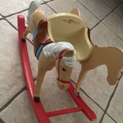 Bitty Baby, American Doll Rockinghorse Vintage