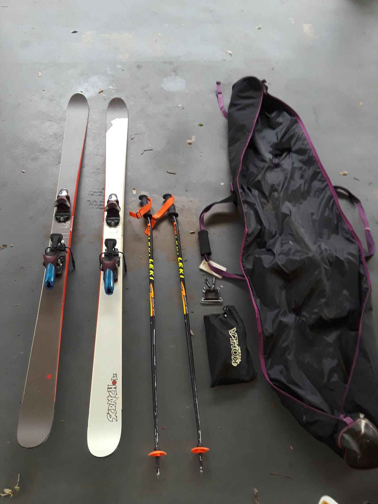 Rossignol 180 cm Scratch Alpine Skiis