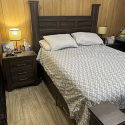 Queen sized bed frame