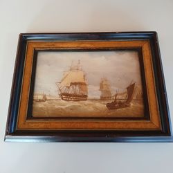 H.W. Affrey 'First Rate Ships of the Line Off The Needles 1858' Print