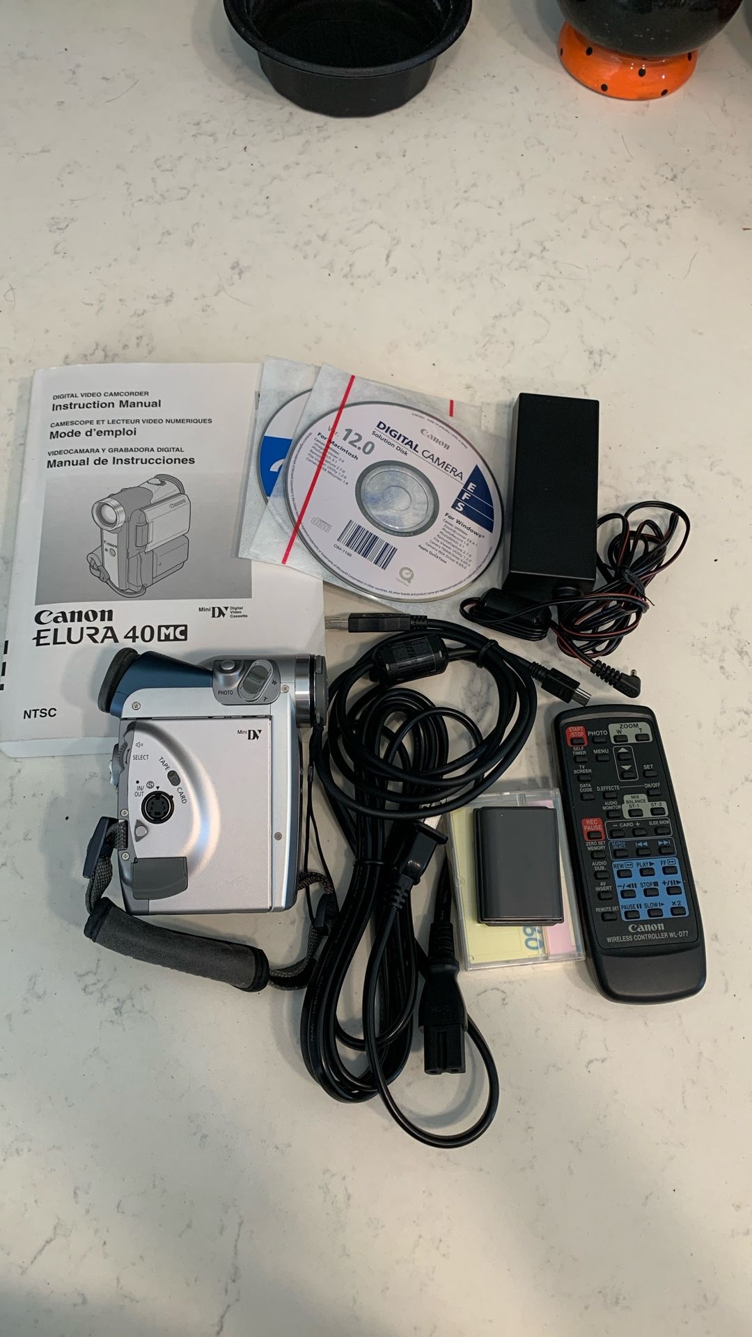 Canon Elura 40MC Digital Video Camcorder