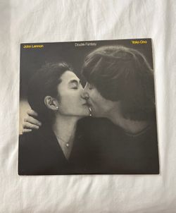 John Lennon Yoko Ono Double Fantasy EX+ 1980 Original Vinyl Record Album GHS2001