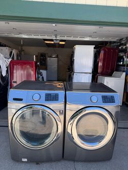 Samsung washer and electric dryer