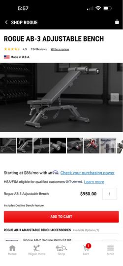 ROGUE AB-3 FID BENCH