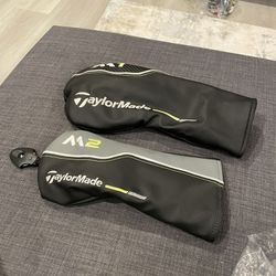 TaylorMade M1 M2 Headcover 2017 Lot Of 2