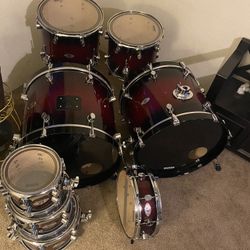 Pdp X7 8 Piece Drum Kit All Maple Shells By DW 