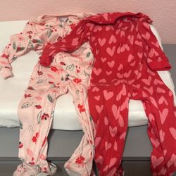 2t footie pajamas
