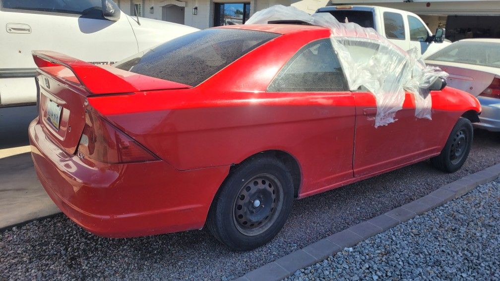 2002 Honda Civic  Ex  Coupe Parts 