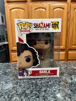 Funko Pop! Movies Fury of the Gods Shazam! “Darla”. # 1279.  Vinyl Figure.  Brand new factory sealed.