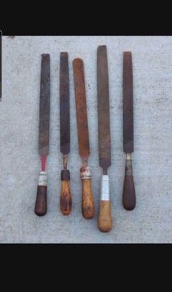 Heavy Duty Metal Files 12 Inches Long Made In USA  $10 Each