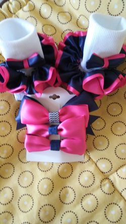 Hair Bows and Socks