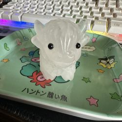 Highland Cow - clear quartz 