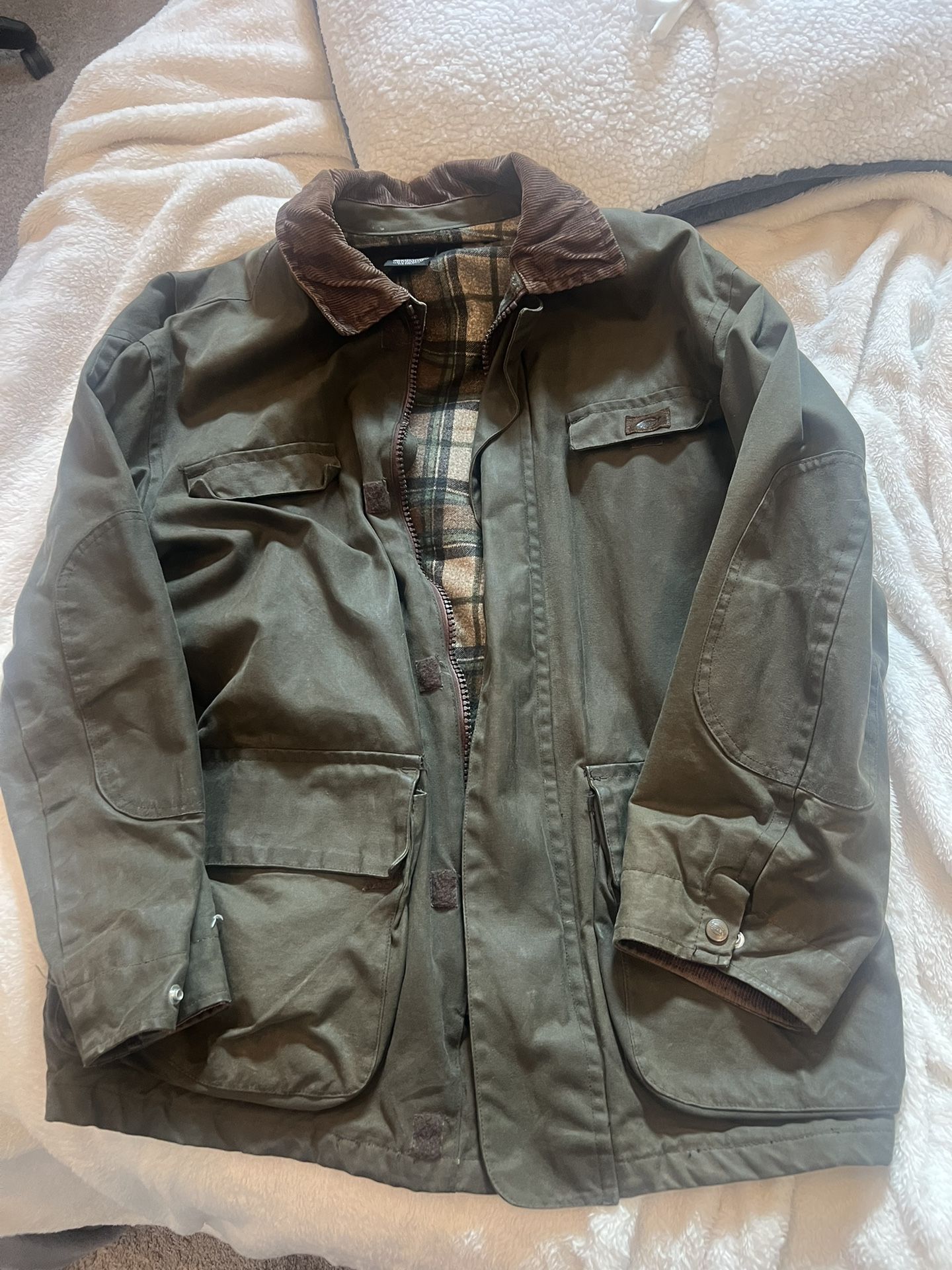 Vintage Dickies Waxed Jacket Mens Large