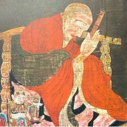 Zemmui Tendui Buddhism Original Vintage Fine Art Print Poster Japan Collectible 1960’s Japanese Buddha Buddhist Antique Heian Period Hyogo HILLCREST