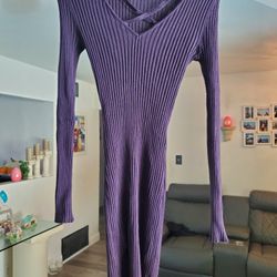 Dark Purple Dress