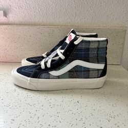 VANS PENDLETON ANAHEIM FACTORY PLAID SK8-HI SHOES MENS SIZE 8 BRAND NEW