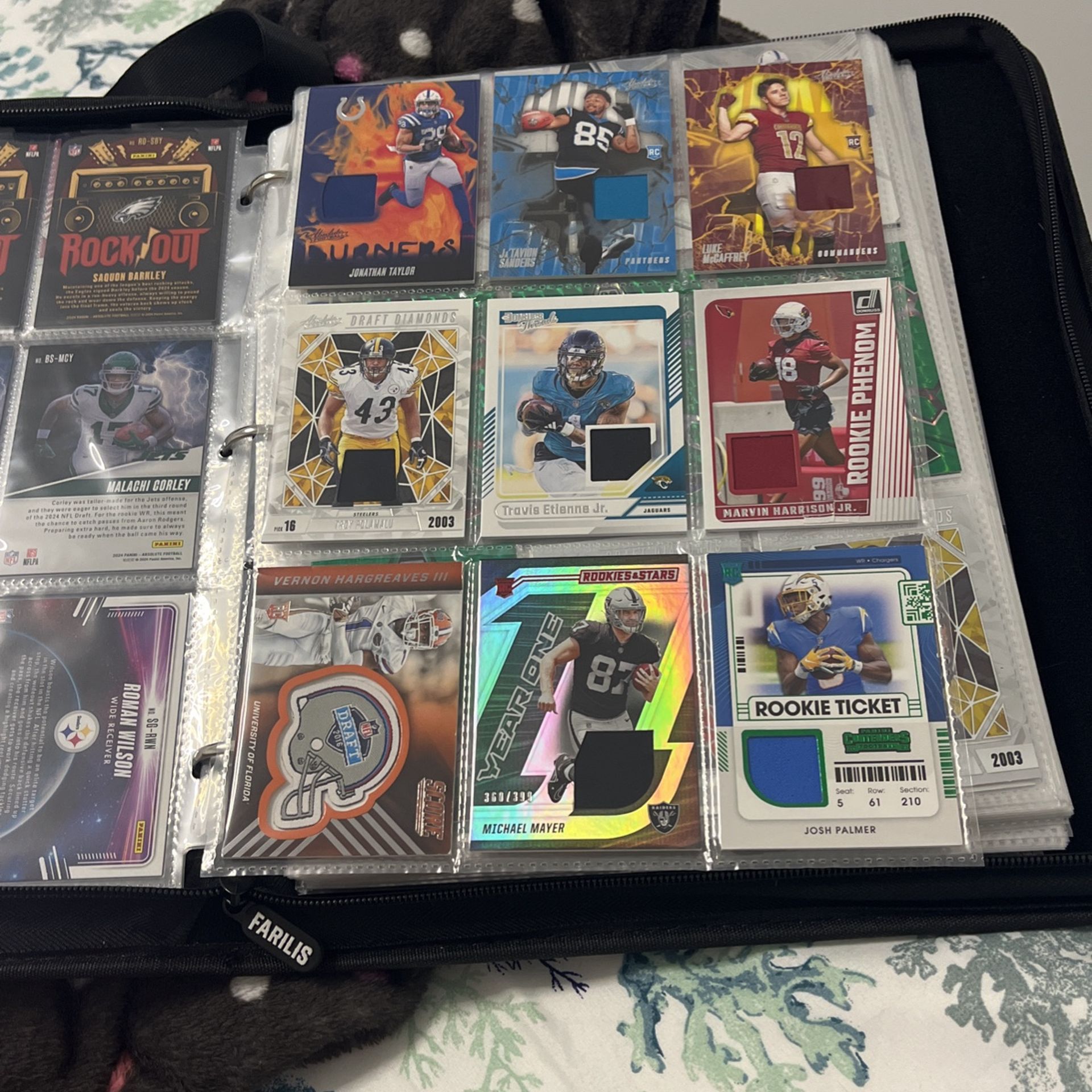 9 Football Patch Cards