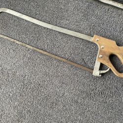 Vintage Butcher Saw