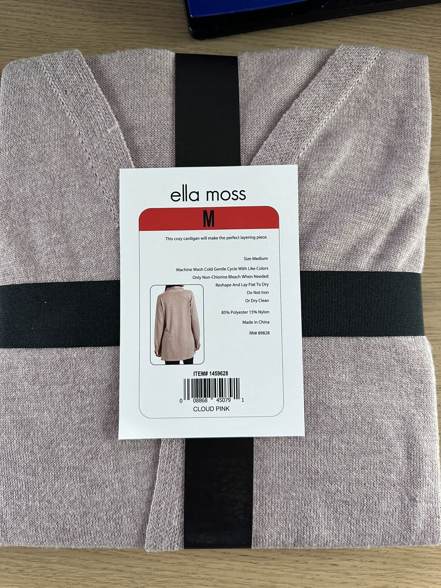 NWT Ella Moss Women’s Ladies' Cozy L/S Cardigan Sweater Size Medium