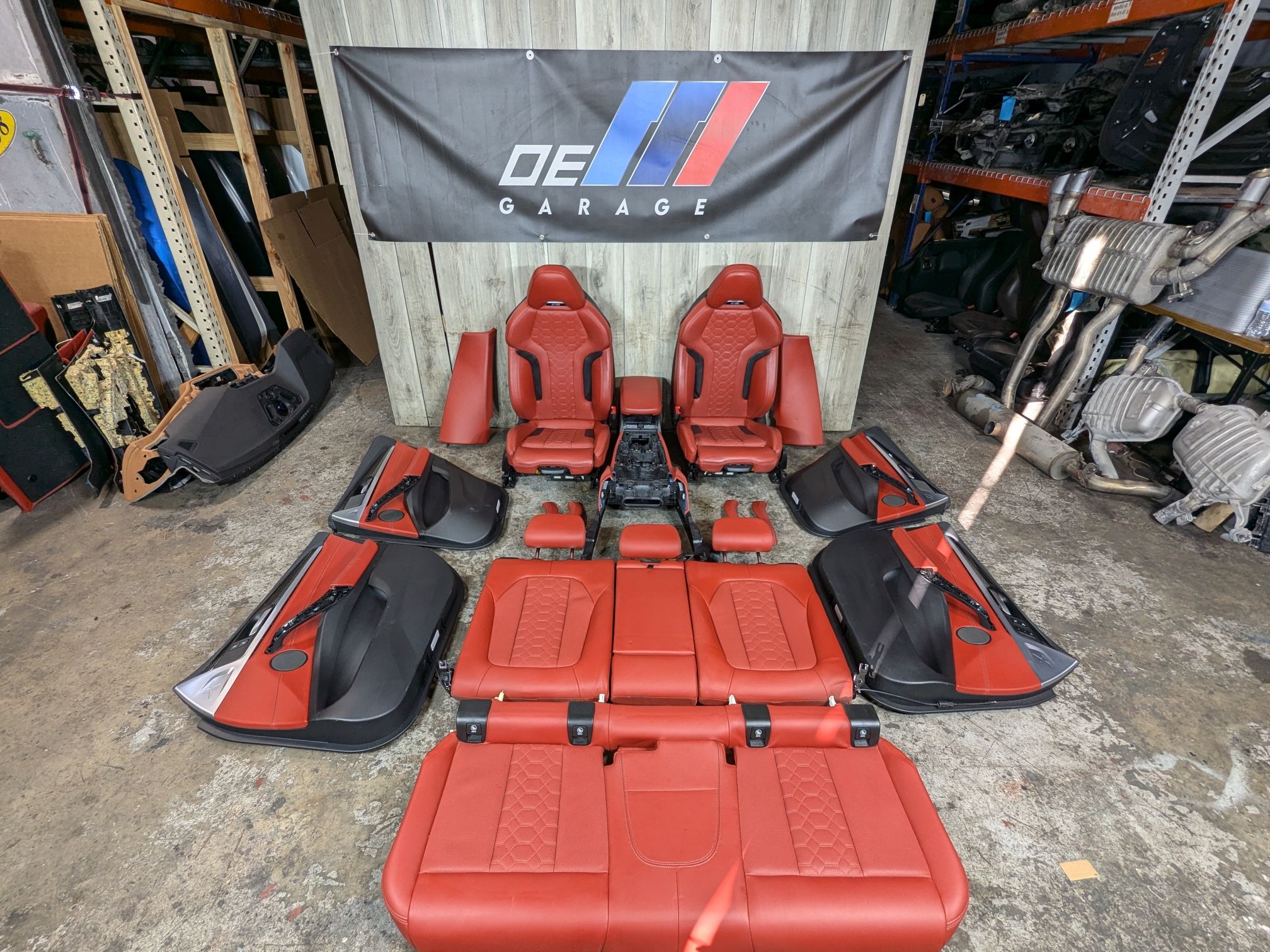 F97 X3M Red interior Set COMPLETE