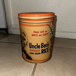 Uncle Ben’s Rice Tin