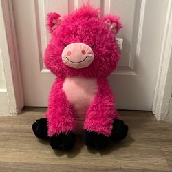 Pink Bull Stuffed Animal