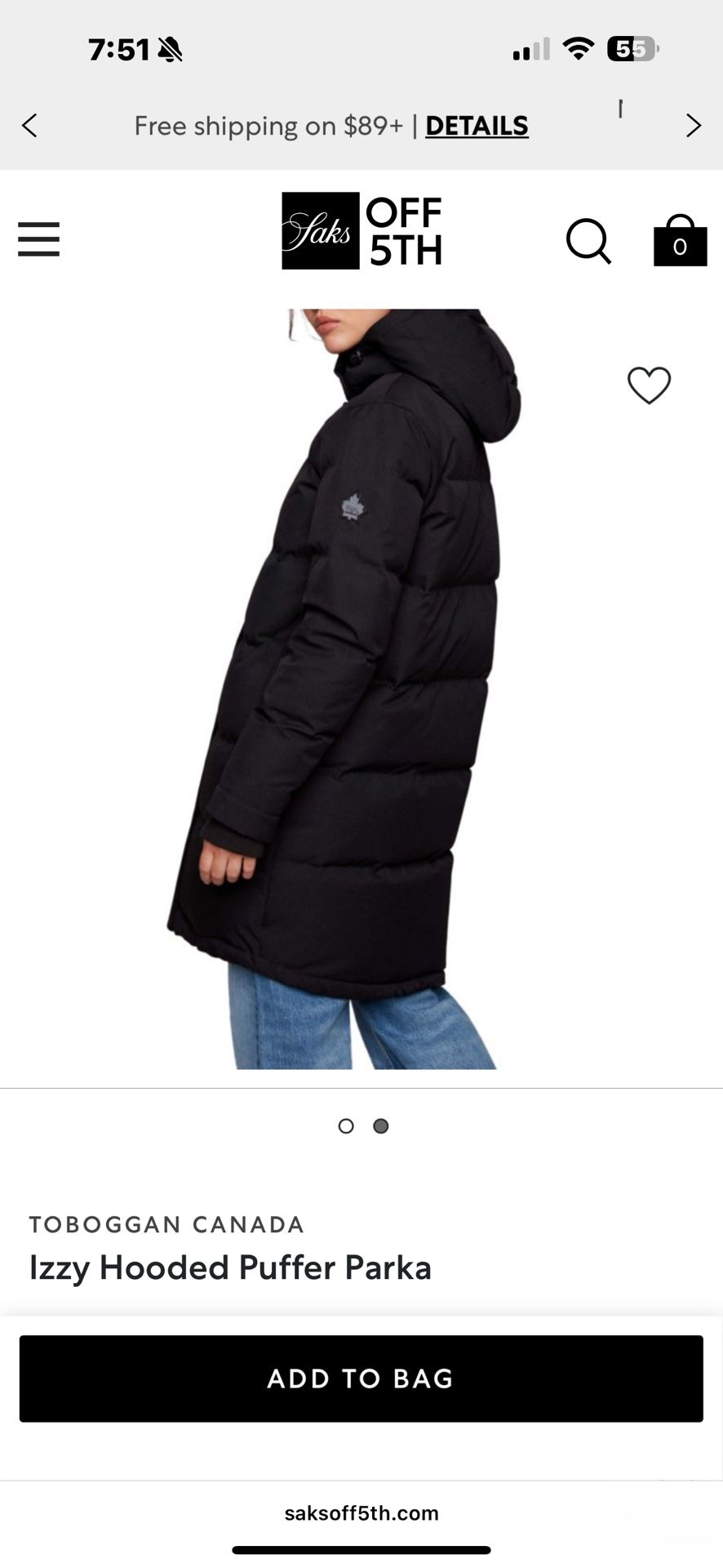 Parka izzy Toboggan Canada