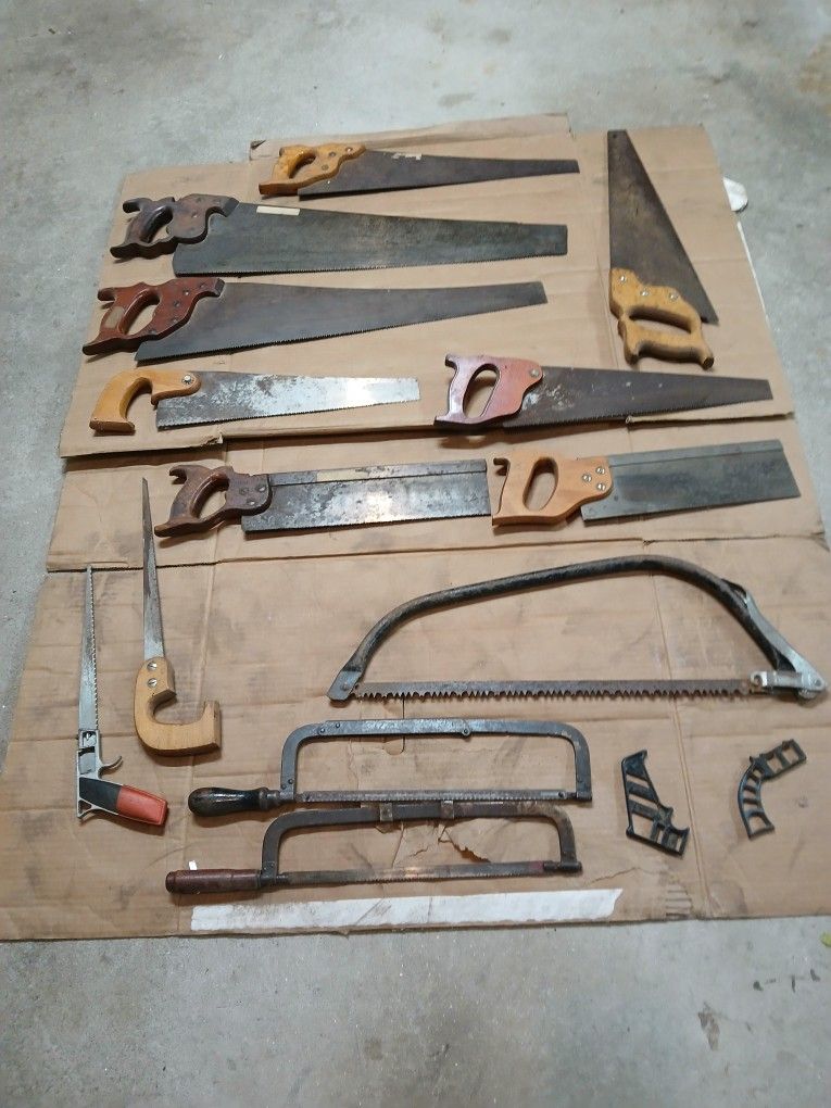 Vintage Hand Saws