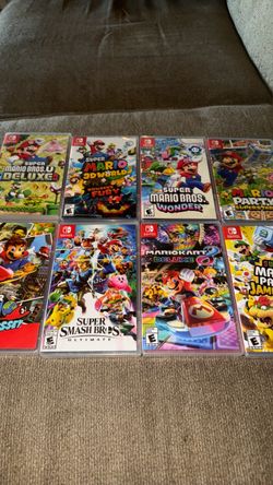 Mario games for Nintendo Switch