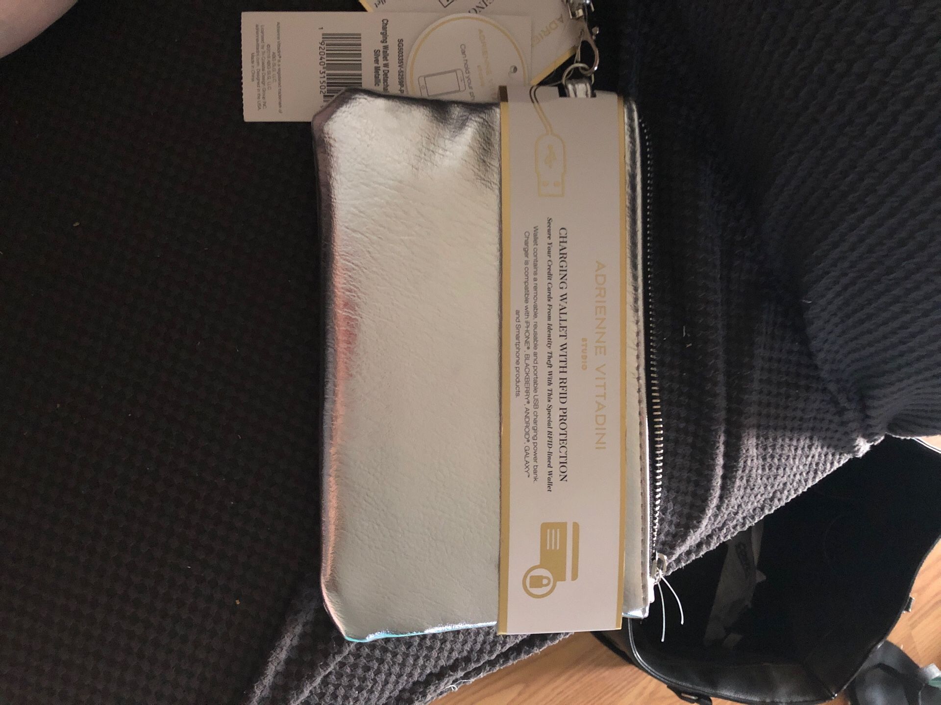 Adrienne Vittadini Charging Wallet (I have a Silver one or Black one)
