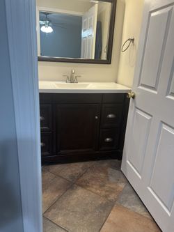 49 Inch Vanity With Counter And Mirror