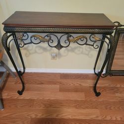 Table And Mirror Set 
