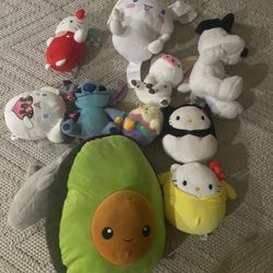 Hello Kitty Plushies 
