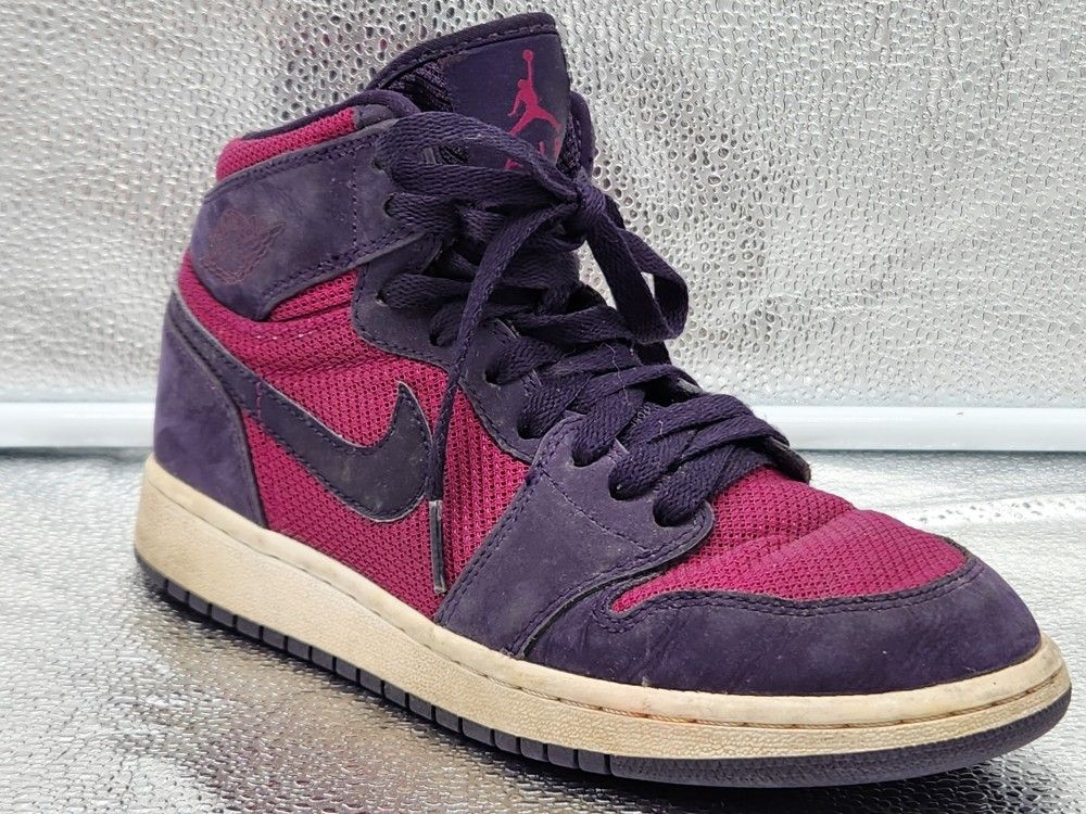 Nike Air Jordan 1 Retro High GG 'True Berry' Hoghtop Sneaker - Right Shoe Only - Size 4.5Y