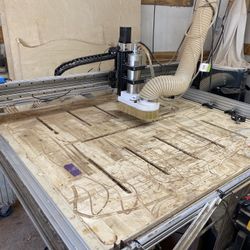 Cnc  4 Ft  X 4ft Work Area
