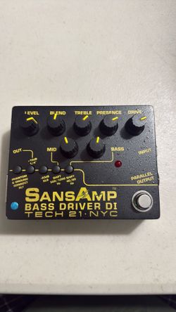 SansAmp bass driver DI