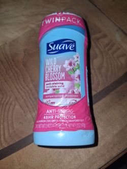 Suave Wild Cherry Blossom Deodorant Twin Pack