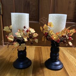 Flameless Pillar Candles