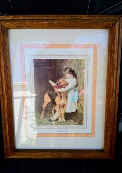 Vintage Picture "Naughty Boy"