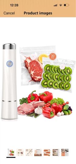 Handheld Electric Vacuum Sealer with Bags