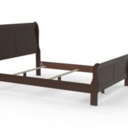 Full bed frame (Cherry Red)