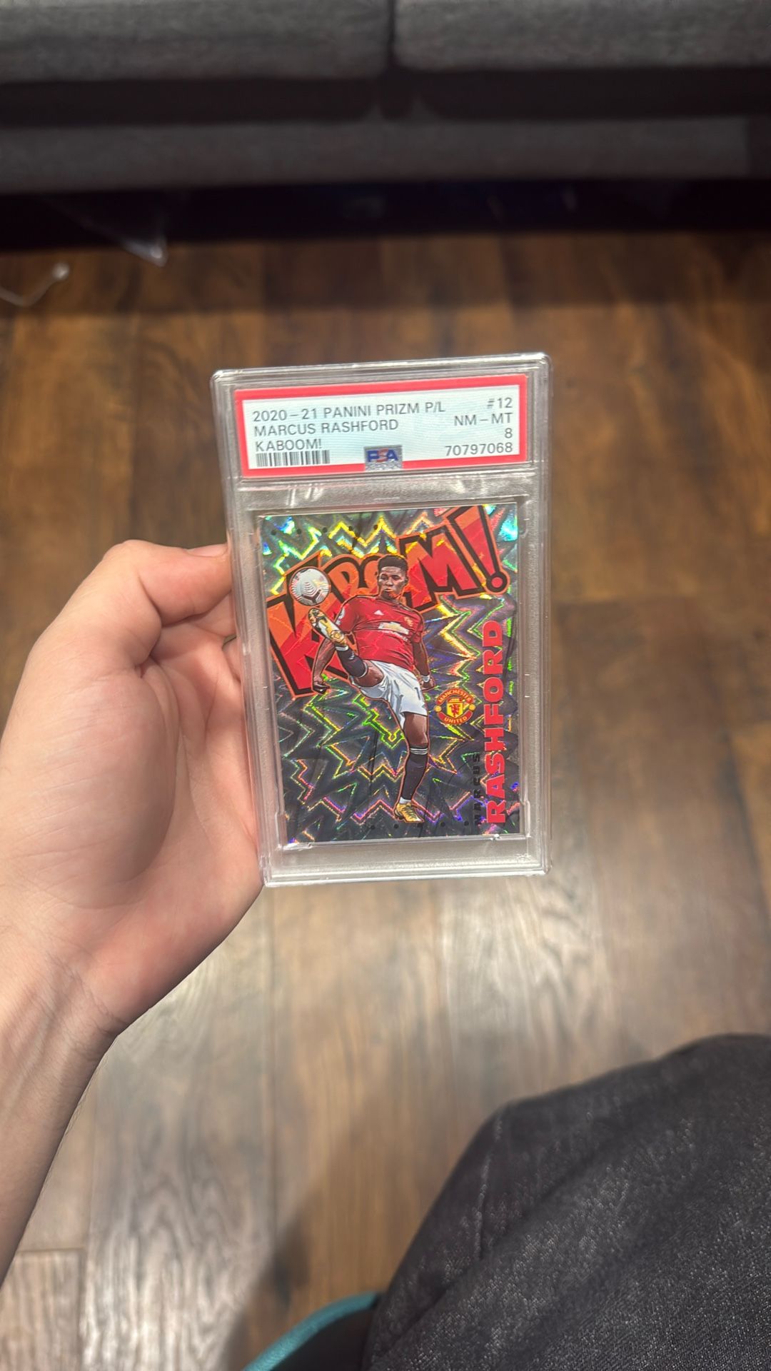 Marcus Rashford Kaboom Card