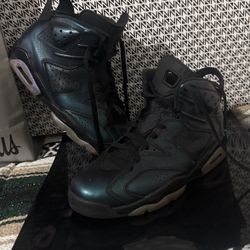 Metallic green Jordan