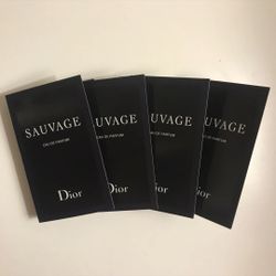 4*Dior Sauvage Eau De Parfum Sample