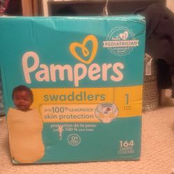 New Box Of Diapers 