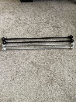 Set of 2 Curtain Rods