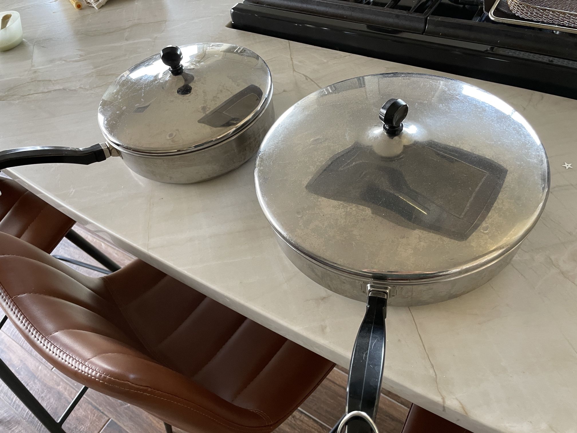 Stainless Steel Pans 