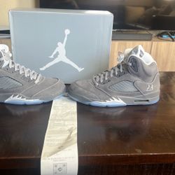 Jordan 5 Grey Wolf 
