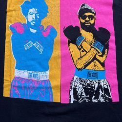 THE ROOTS BLACK THOUGHT QUESTLOVE GRAPHIC TEE SHIRT L